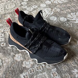 Sorel Black and Brown Athletic Shoes